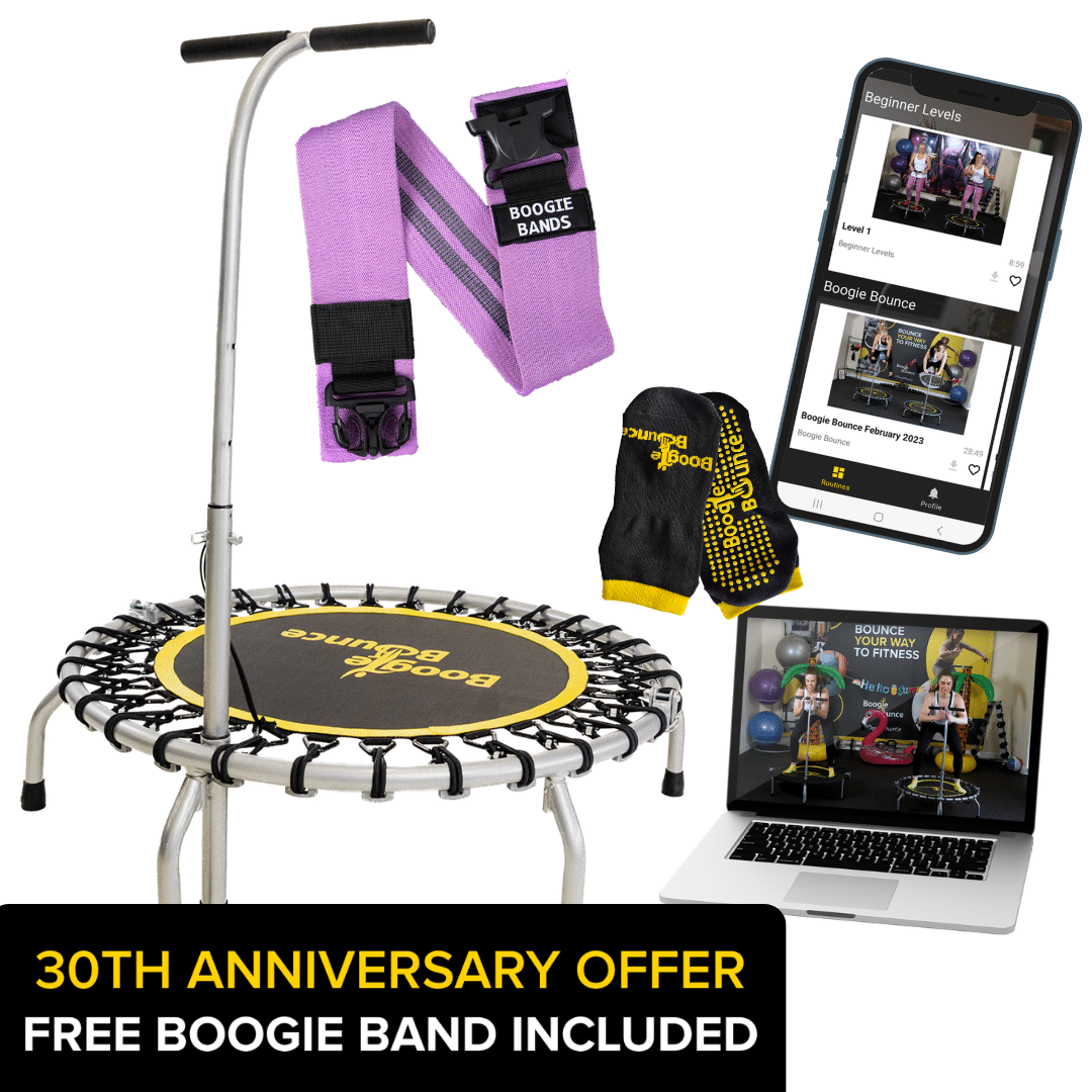 Yen Yoga & Fitness - Elite Rebounder Trampoline Bundle