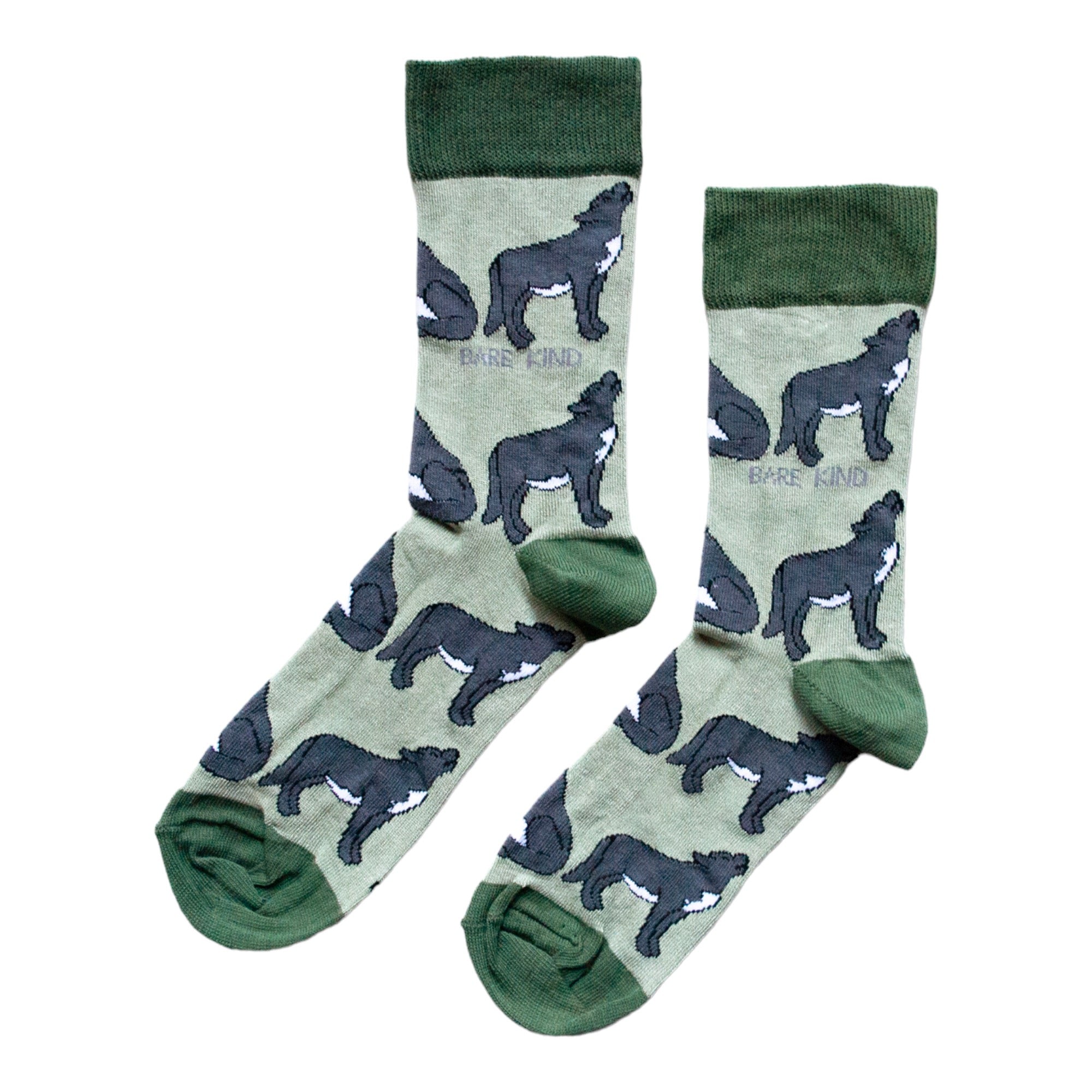 Pull Up Bar Doorframe - Save the Wolves Bamboo Socks |
