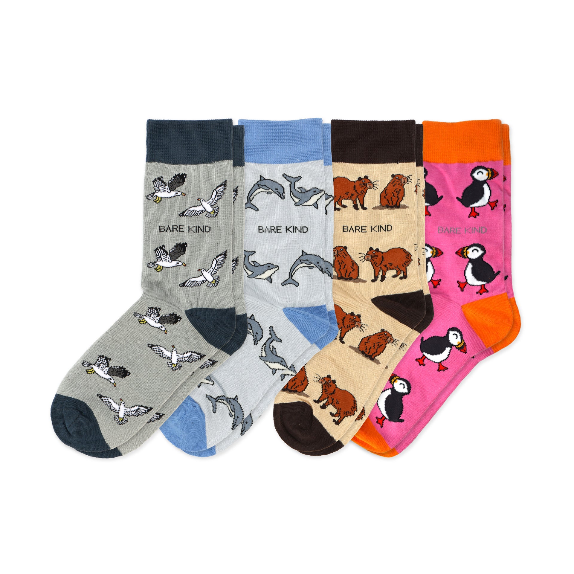 Pull Up Bar Doorframe - Animal Antics 4 Pack Bamboo Sock