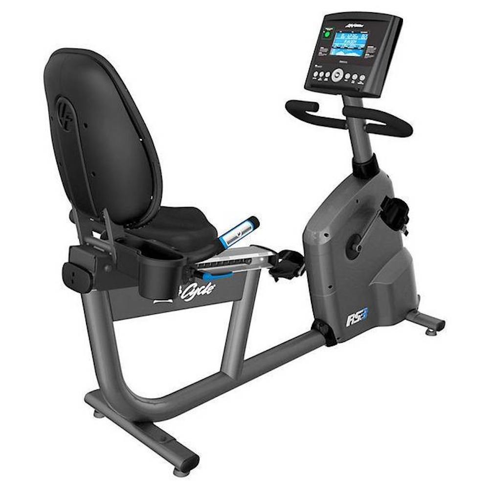 Yen Yoga & Fitness - Life Fitness RS3 Recumbent Bike-GO console