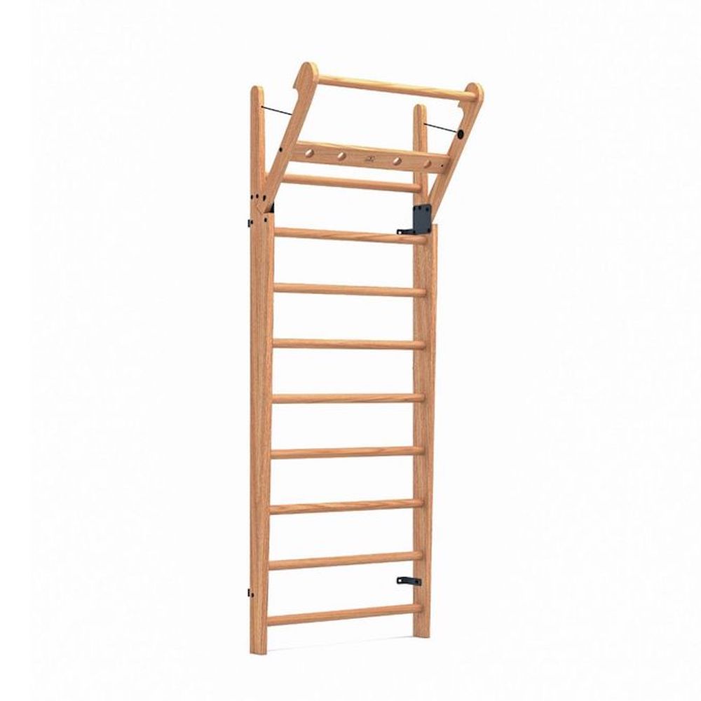 Yen Yoga & Fitness - Wallbars 10 and 14 Rungs-Oak 10