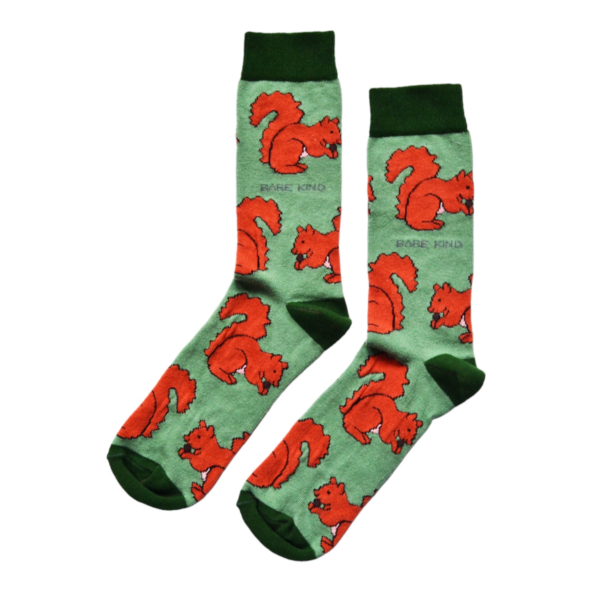 Pull Up Bar Doorframe - Save the Red Squirrels Bamboo Socks