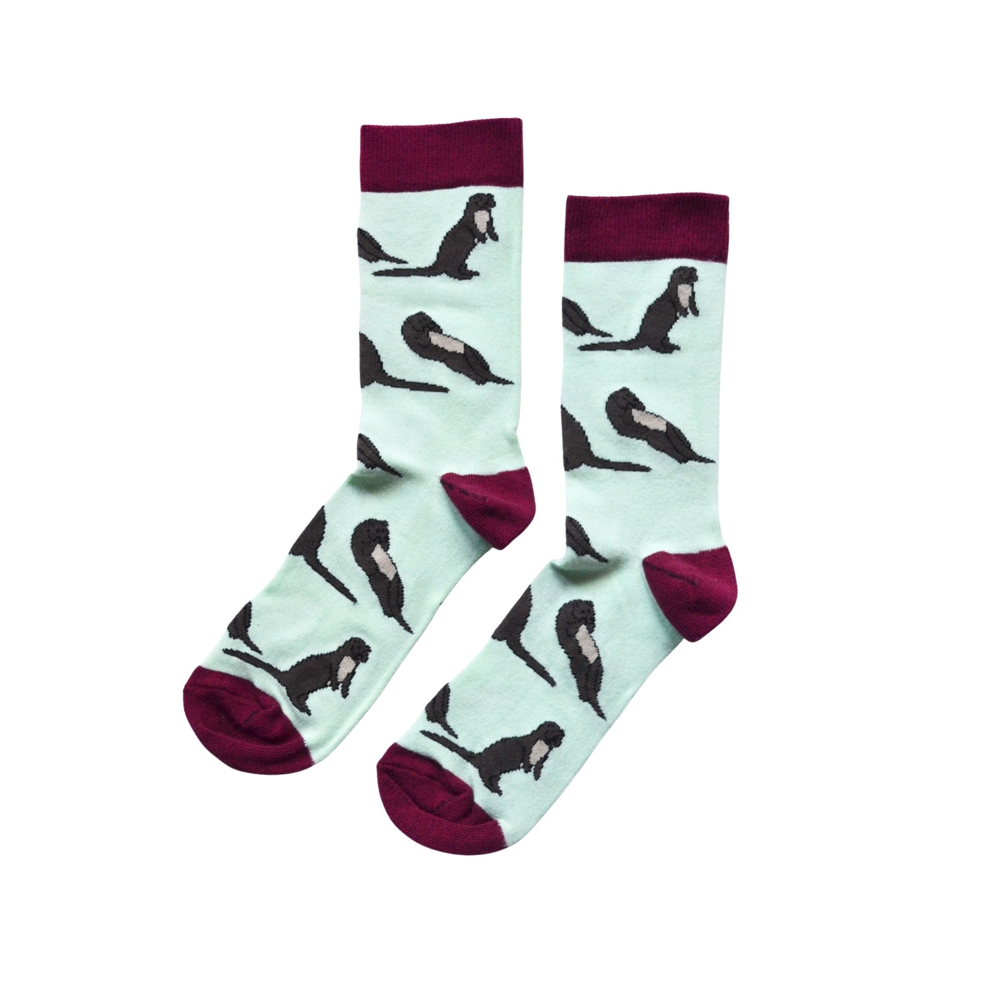 Pull Up Bar Doorframe - Save the Otters Bamboo Socks |