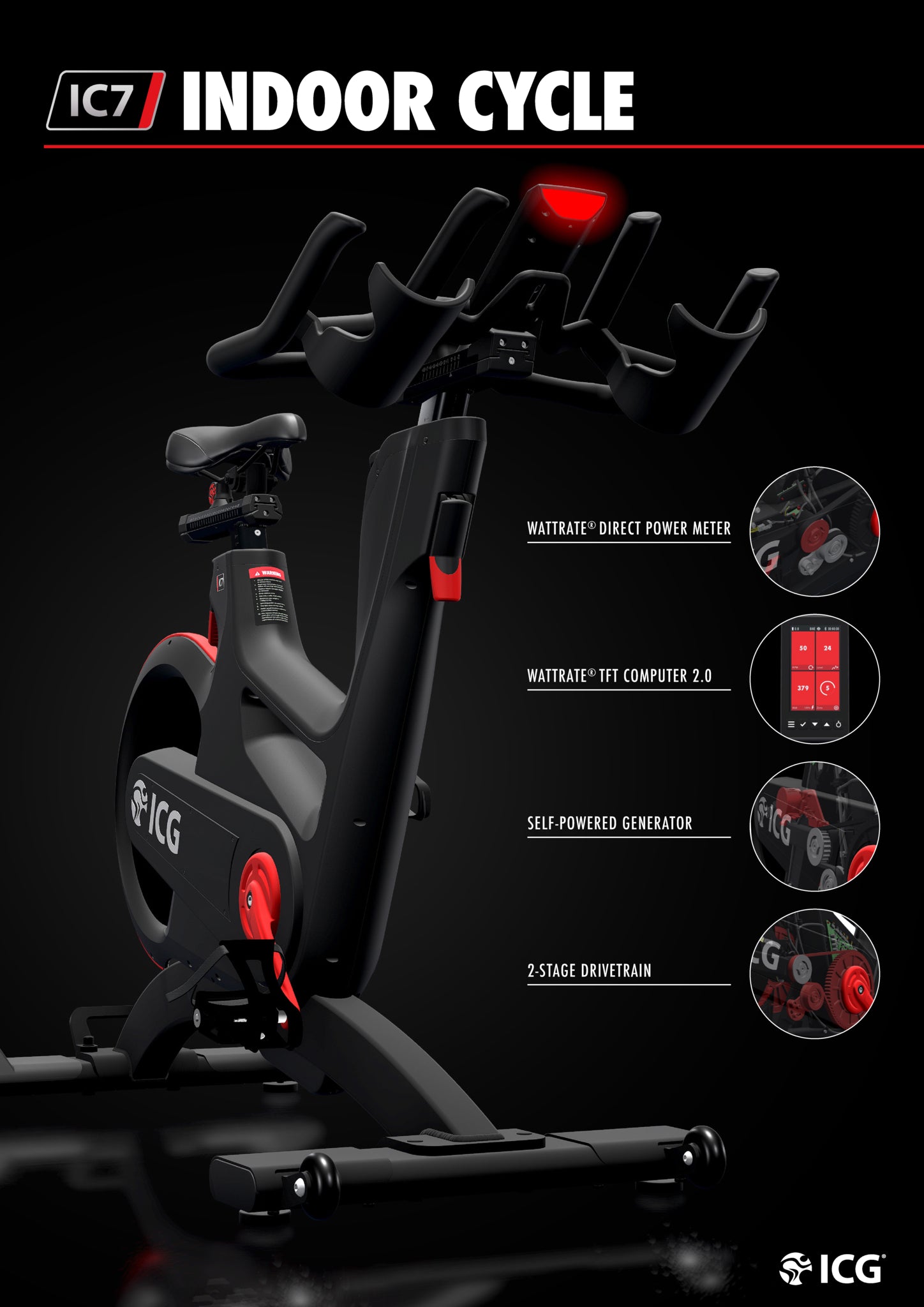 IC7 Bike - Yen Yoga & Fitness review and price